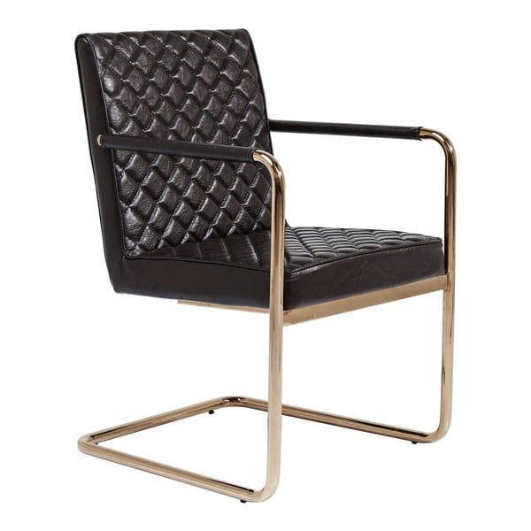 Sada 2 černých židlí Kare Design Cantilever