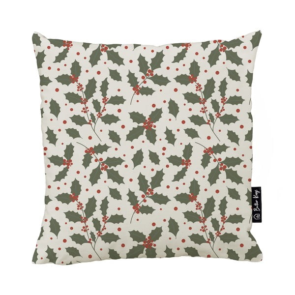 Povlak na polštář s vánočním motivem 45x45 cm Holly – Butter Kings