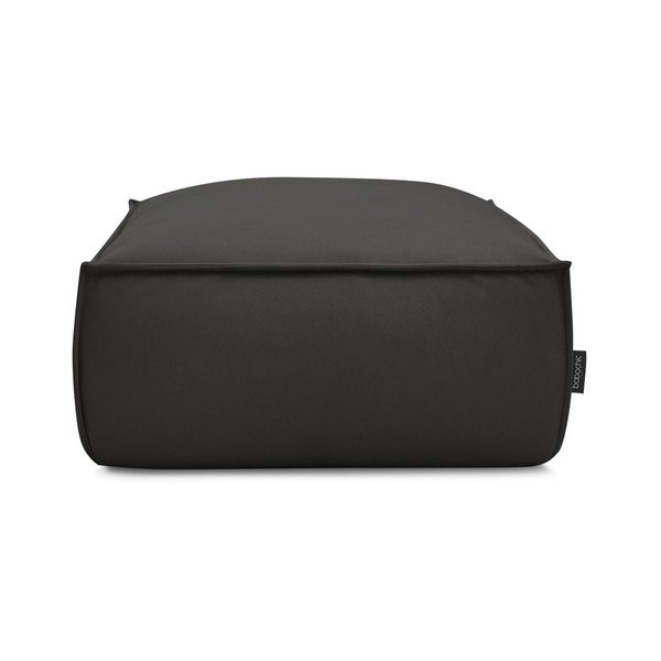 Černá podnožka z imitace kůže Boheme – Bobochic Paris-image-3