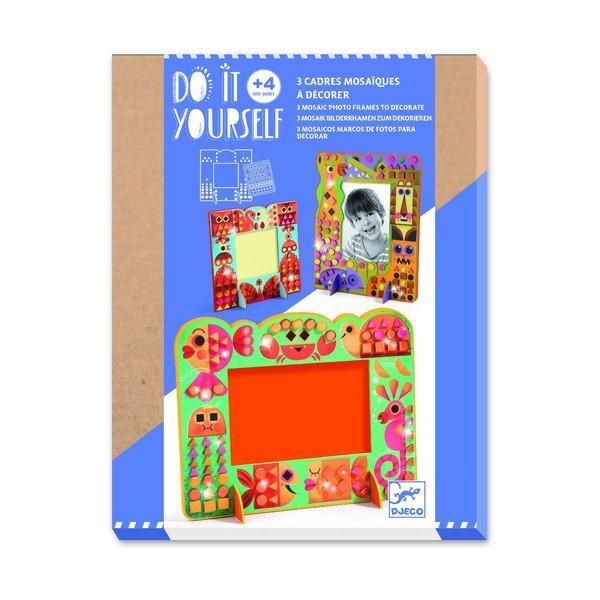 Set pro výrobu 3 ráměčků Djeco Animals-image-2