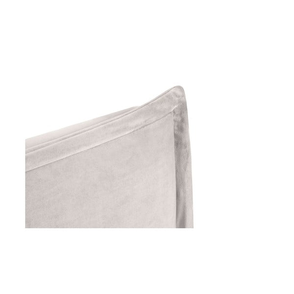 Krémové čelo postele 160x120 cm Monica – Milo Casa-image-3