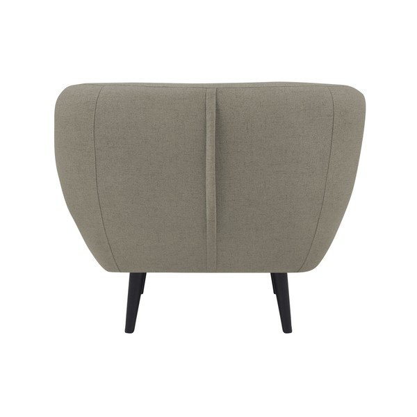 Hnědé křeslo s hnědými nohami Mazzini Sofas Piemont-image-1