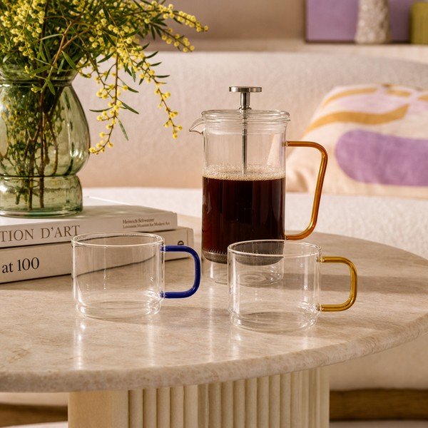 Skleněné hrnky v sadě 4 ks 350 ml Bridge – Brandani-image-1
