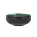 Zelená/černá ramen miska z kameniny 1,2 l Gastro Green/Black – Bitz