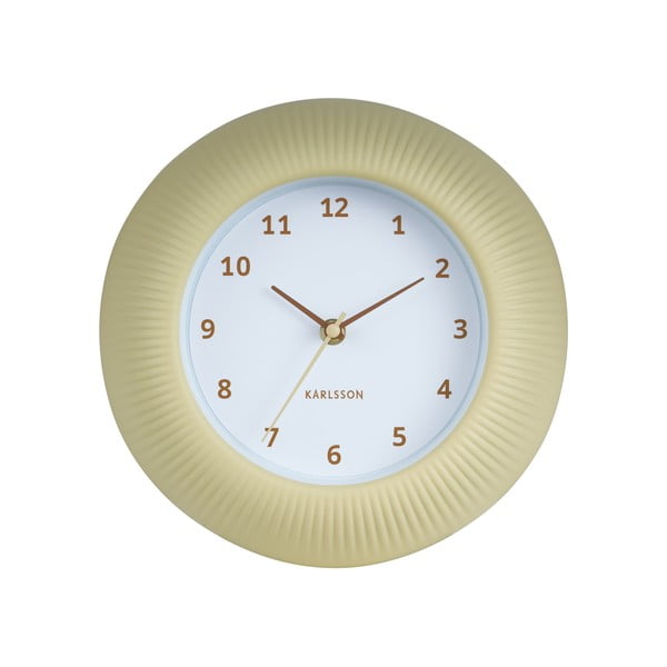 Nástěnné hodiny ø 25 cm Tender Rib – Karlsson