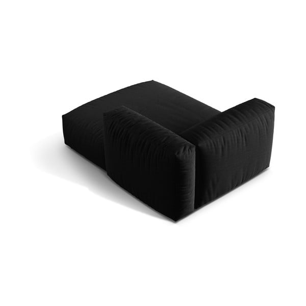 Černý modul pohovky (pravý roh) Martina – Micadoni Home-image-3