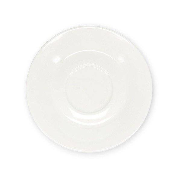 Bílý porcelánový podšálek ø 15,5 cm Barista – BonBistro