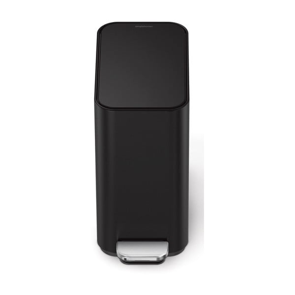 Pedálový ocelový odpadkový koš 5 l – simplehuman-image-3