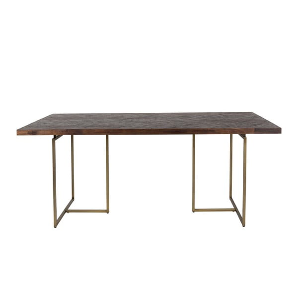 Jídelní stůl s ocelovou konstrukcí Dutchbone Class, 180 x 90 cm