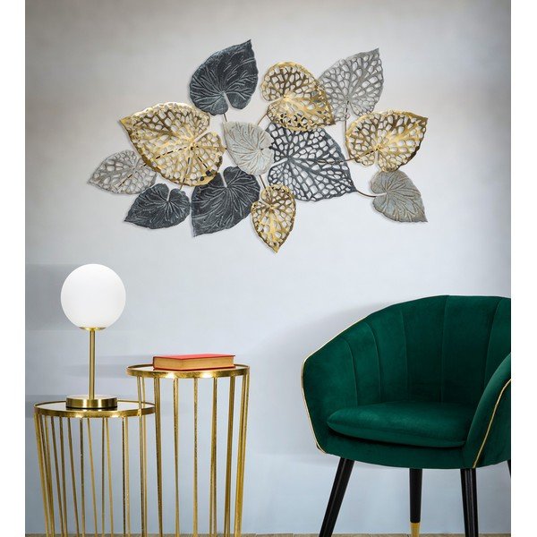 Kovová závěsná dekorace se vzorem listů Mauro Ferretti Ory -C-, 110 x 66 cm-image-1