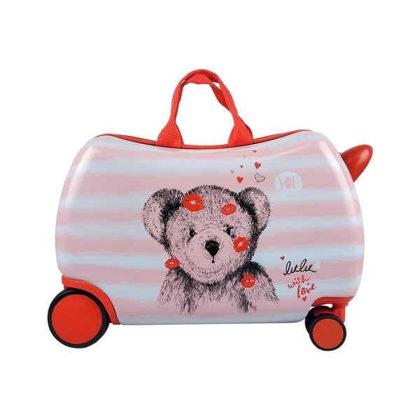 Dětské zavazadlo Lulucastagnette Teddy Bear, 30 l
