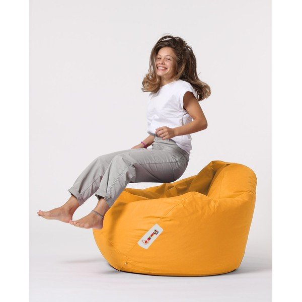 Žlutý zahradní sedací vak Premium XXL – Floriane Garden-image-2