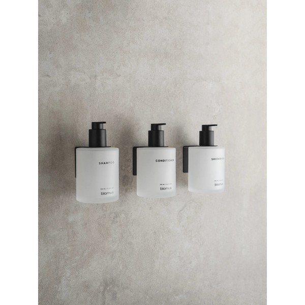 Bílé nástěnné skleněné dávkovače mýdla v sadě 3 ks 350 ml Kirei – Blomus-image-1