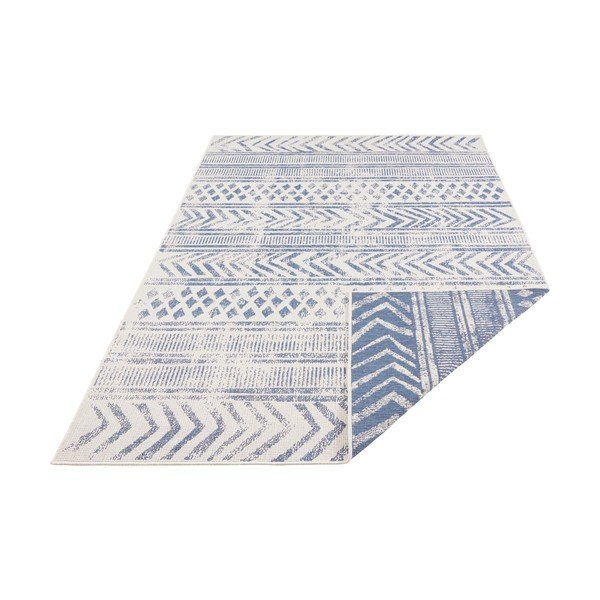 Modro-krémový venkovní koberec NORTHRUGS Biri, 200 x 290 cm-image-4