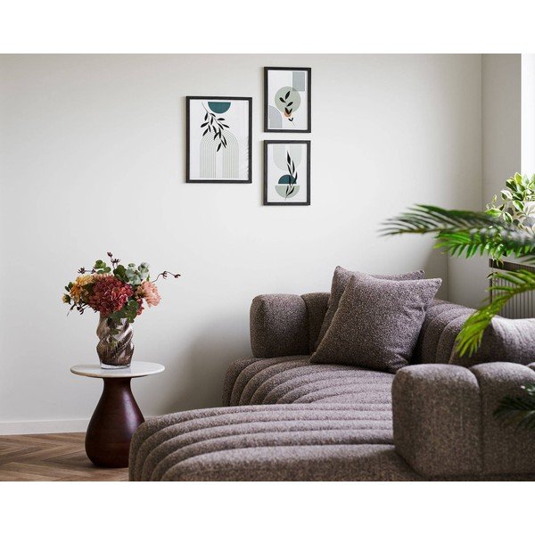 Černé rámečky v sadě 3 ks na zeď 30x40 cm Aspen – House Nordic-image-1