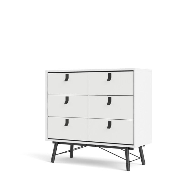 Bílá komoda Tvilum Ry, 102 x 95 cm-image-3