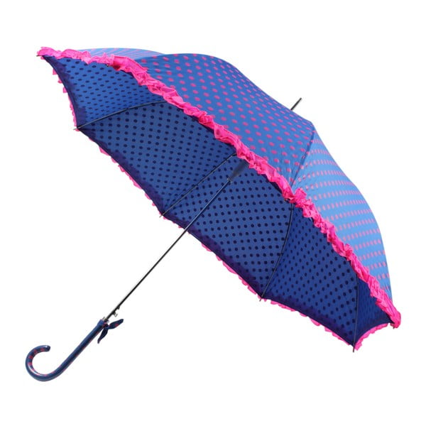 Růžovomodrý vystřelovací deštník Bombay Duck Confetti