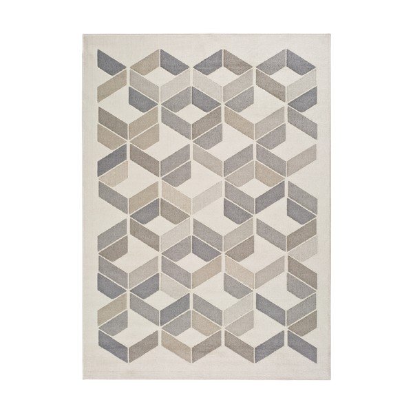 Šedý koberec Universal Kerala Cusmo Grey, 80 x 150 cm