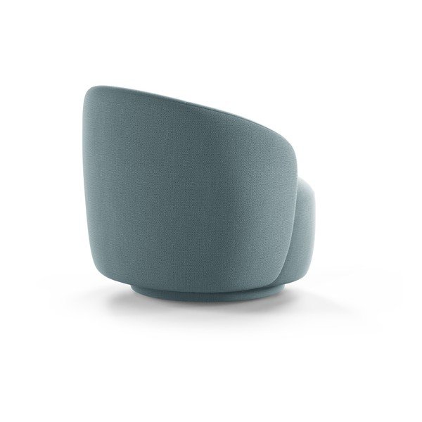 Světle modré otočné křeslo Letizia – Micadoni -image-2