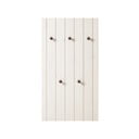 Bílá předsíňová sestava z borovicového dřeva 55x100x2 cm Anita – Støraa