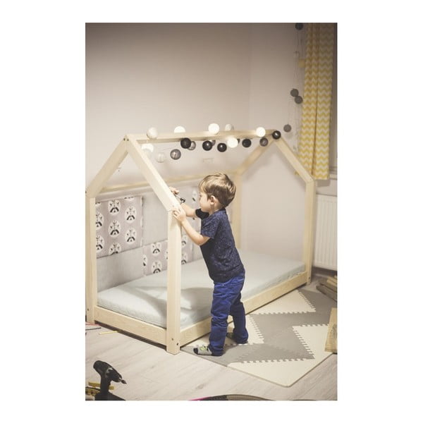 Postel s vyvýšenými nohami Benlemi Tery, 80 x 200 cm, výška nohou 20 cm-image-4