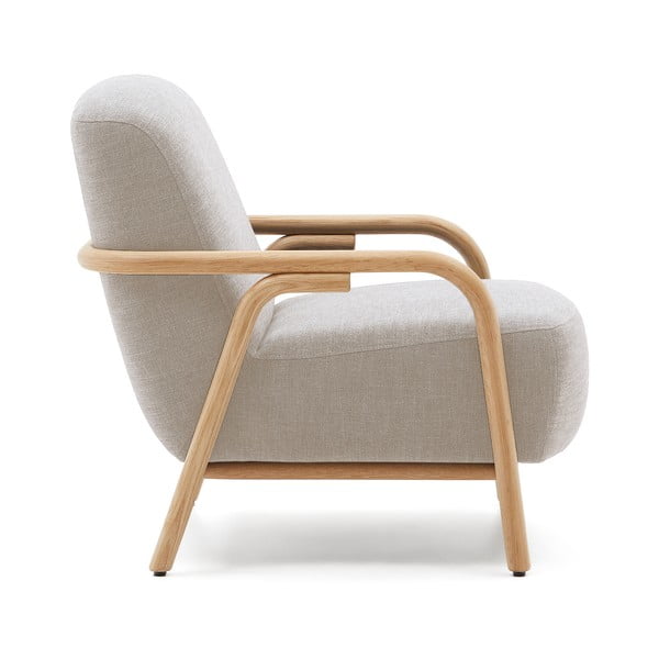 Béžové křeslo Sylo – Kave Home-image-2