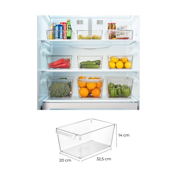 Plastový organizér do lednice 3 ks – Hermia-image-2