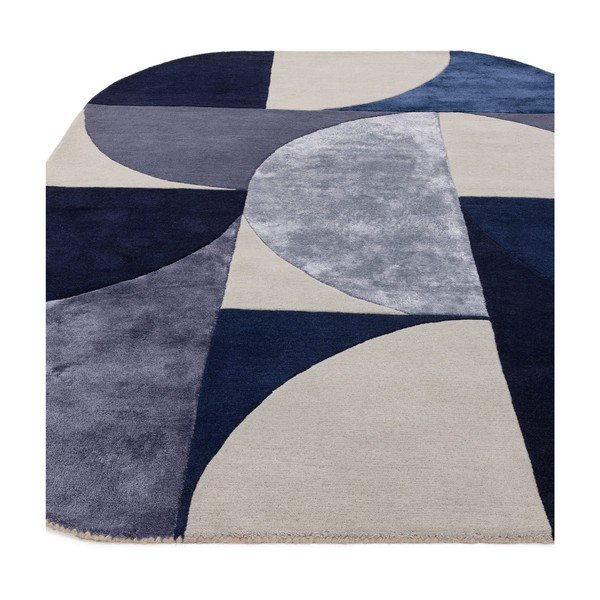 Tmavě modrý vlněný koberec 160x230 cm Indigo – Asiatic Carpets-image-3