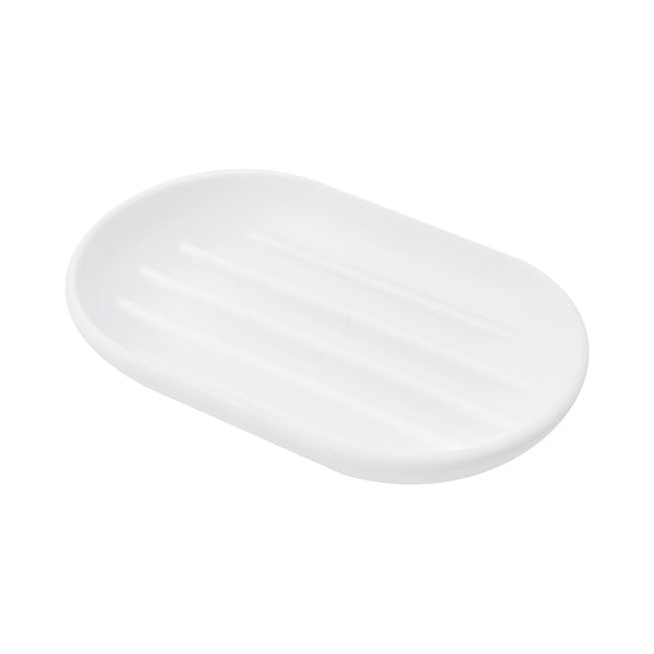 Bílá plastová mýdlenka Touch – Umbra-image-3