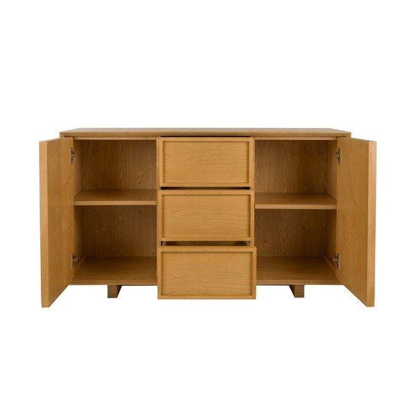 Komoda z jasanového dřeva v přírodní barvě 120x70x45 cm Raster – Zuiver-image-4