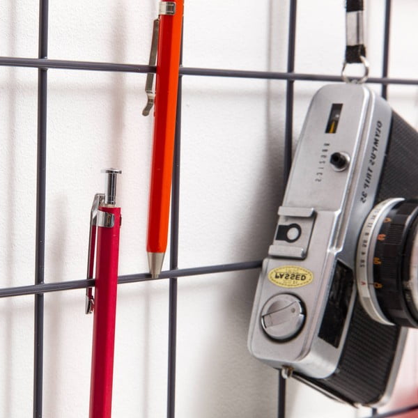 Černá kovová nástěnka, 50 x 70 cm-image-1