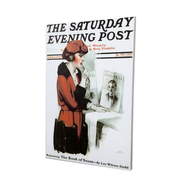 Plátno Saturday Evening Post, 50x70 cm