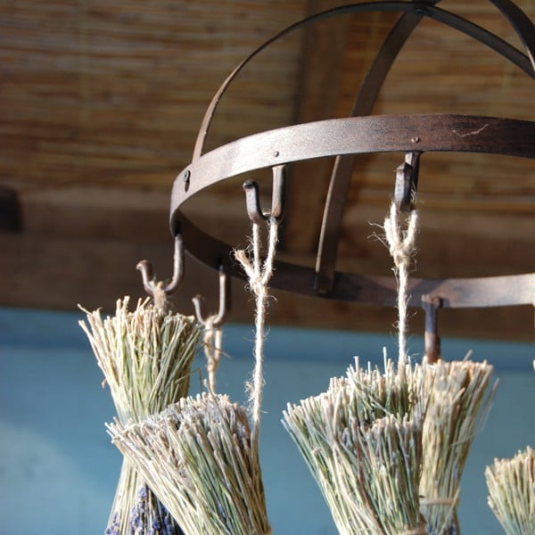 Litinový sušák na bylinky Esschert Design, ⌀ 37,2 cm-image-3