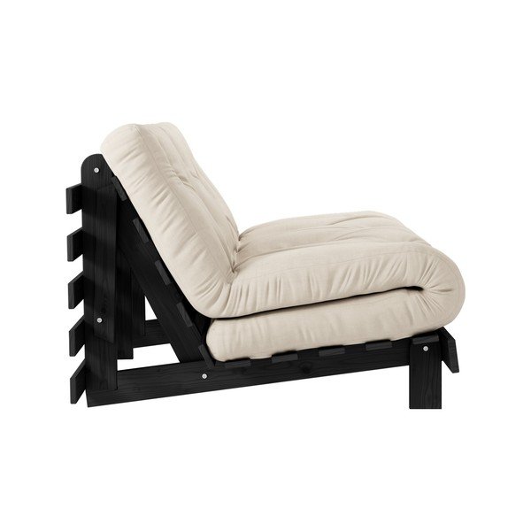 Béžová rozkládací pohovka 140 cm Roots - Karup Design-image-4