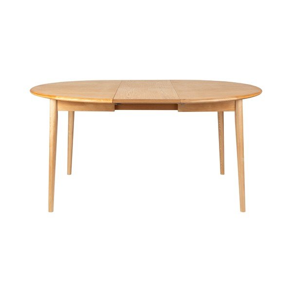 Kulatý rozkládací jídelní stůl s přídavnou deskou s deskou v dubovém dekoru ø 120 cm Twist – Zuiver-image-3