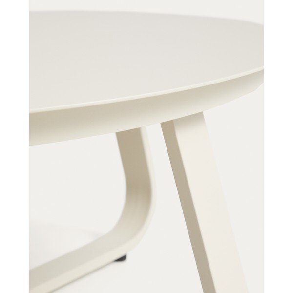 Kovový kulatý zahradní konferenční stolek ø 80 cm Tamaris – Kave Home-image-3