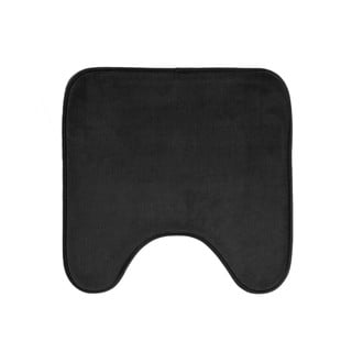 Černá WC koupelnová předložka 45x45 cm Vitamine – douceur d'intérieur