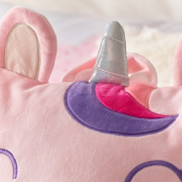 Opěrný polštář 60x25 cm Sparkle Unicorn – Catherine Lansfield-image-2