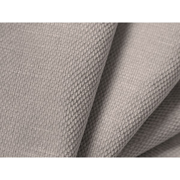 Světle šedá čalouněná dvoulůžková postel s úložným prostorem s roštem 180x200 cm Brody – Mazzini Beds-image-1