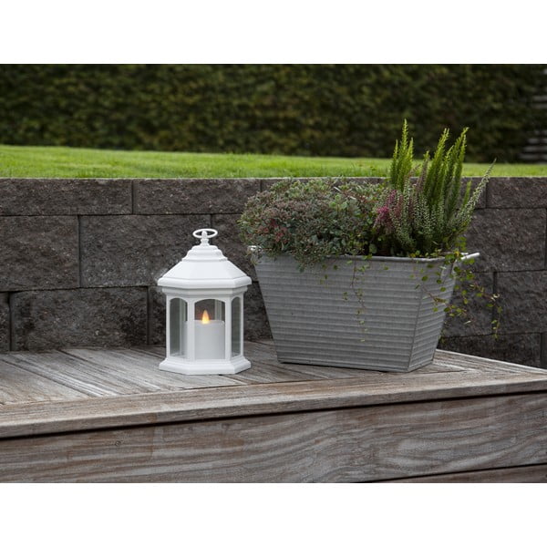 Bílá LED lucerna Star Trading Linta, výška 26 cm-image-3