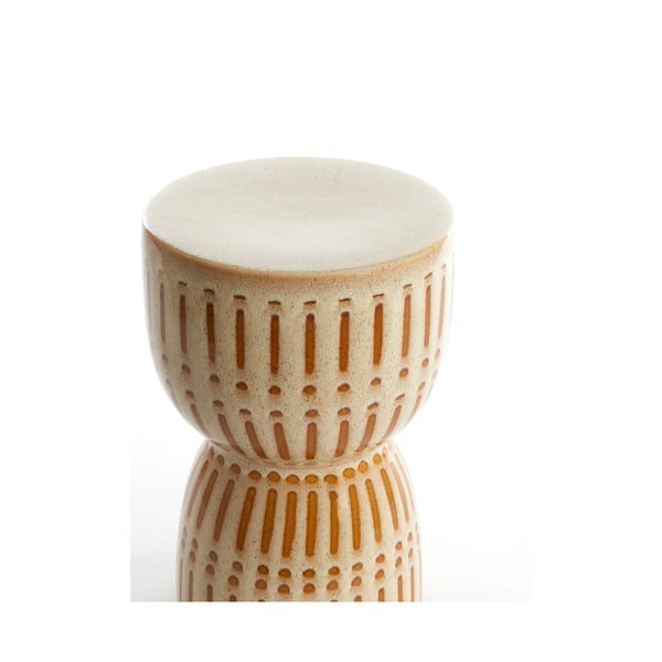 Keramický kulatý odkládací stolek ø 28,5 cm Finca – Light & Living-image-1