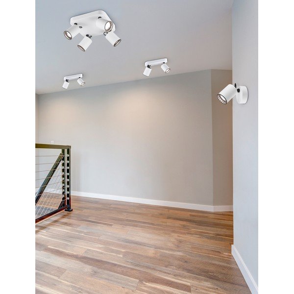 Bílé bodové svítidlo ø 6 cm Pago – Trio-image-1