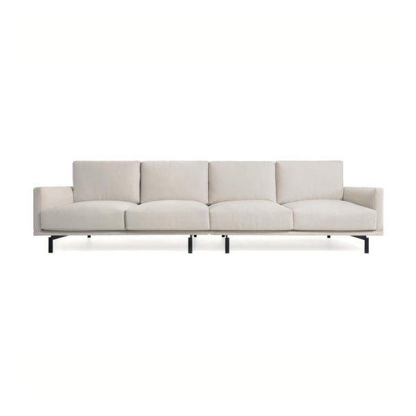 Béžová žinylková pohovka 334 cm Galene – Kave Home