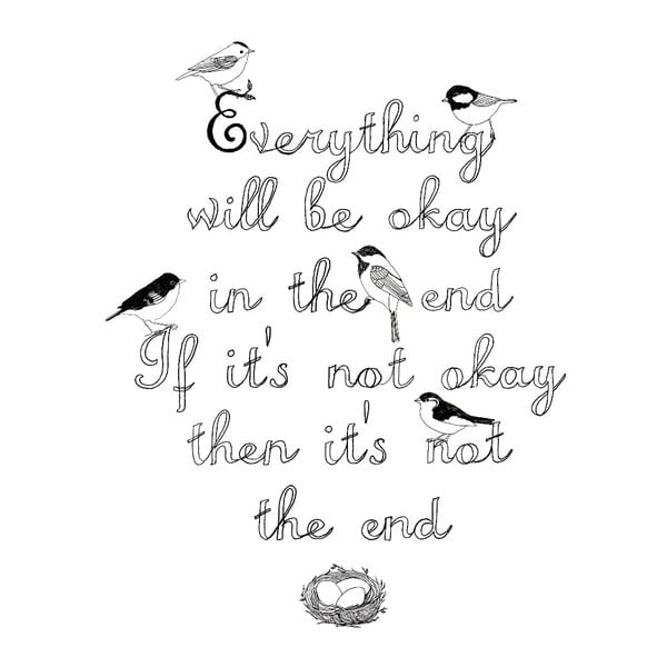 Plakát Karin Åkesson Design Everything Okay, 30x40 cm-image-2