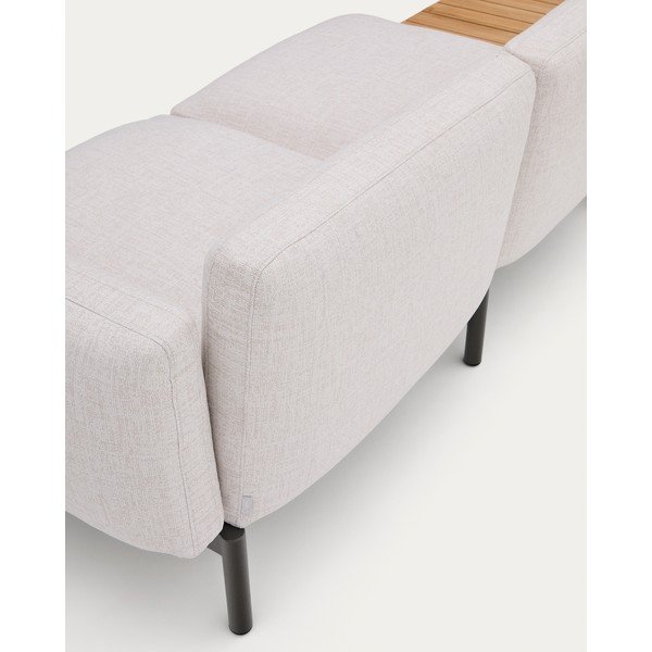 Béžová čalouněná zahradní pohovka Sorells – Kave Home-image-4