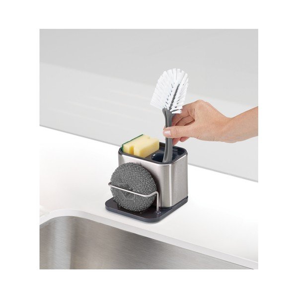 Nerezový stojánek na mycí prostředky Joseph Joseph Tidy, 12 x  12,8 cm-image-1