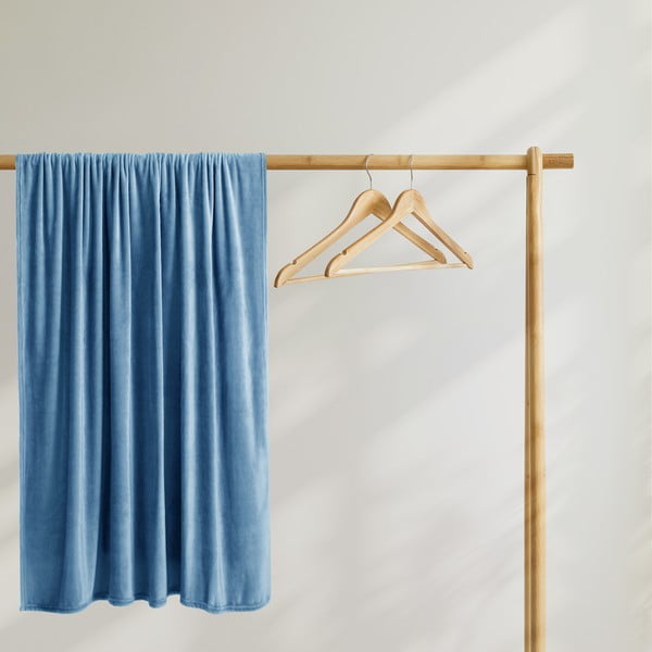 Tmavě modrá deka z mikrovlákna DecoKing Mic, 160 x 210 cm-image-4