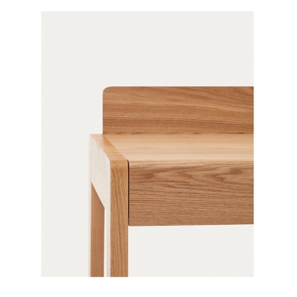 Pracovní stůl s deskou v dekoru jasanového dřeva 60x120 cm Arandu – Kave Home-image-4