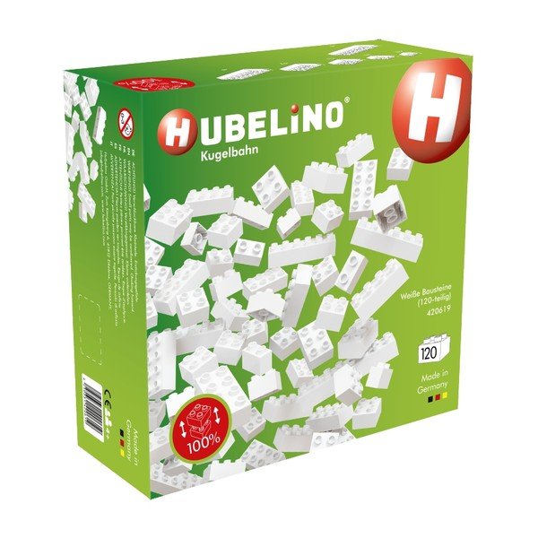 Sada stavebních kostek ke kuličkové dráze Hubelino Snow, 120 ks-image-4