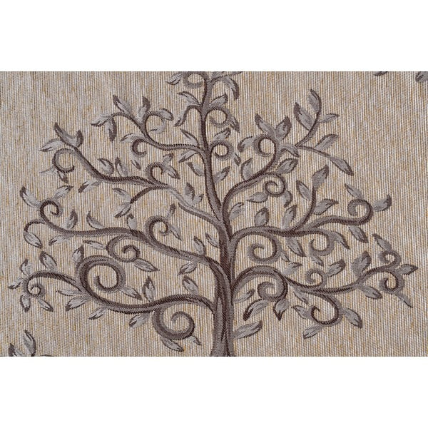 Hnědo-béžový závěs 140x260 cm Erinn – Mendola Fabrics-image-4